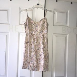 Floral Sweetheart neckline dress